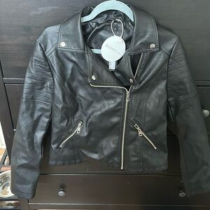 Leather Moto Jacket